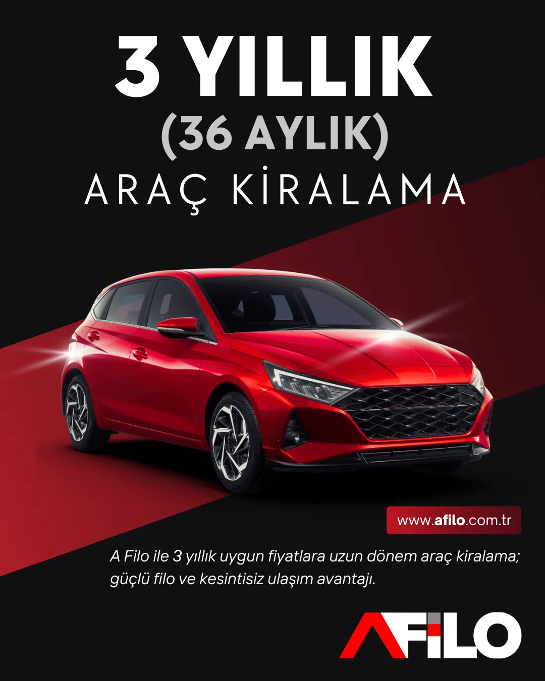 3 Yıllık (36 Aylık) Araç Kiralama