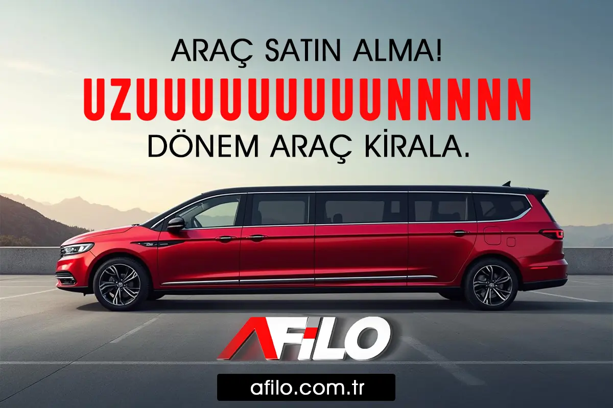 Araç satın alma, uzun dönem kirala!