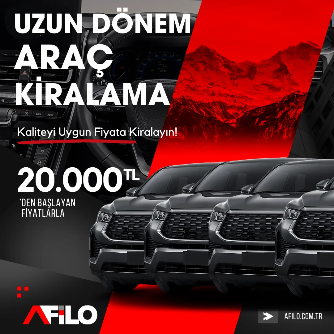 Uzun dönem araç kiralama fiyatları