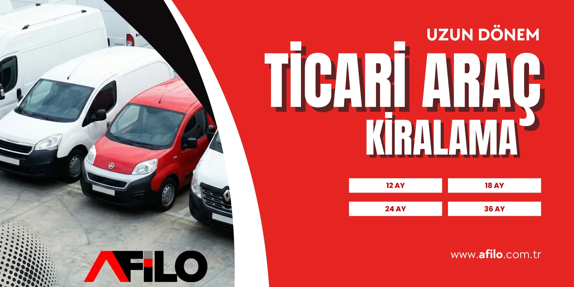 Uzun dönem filo ticari araç kiralama