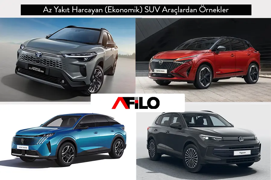 Az Yakıt Harcayan (Ekonomik) SUV Araçlardan Örnekler