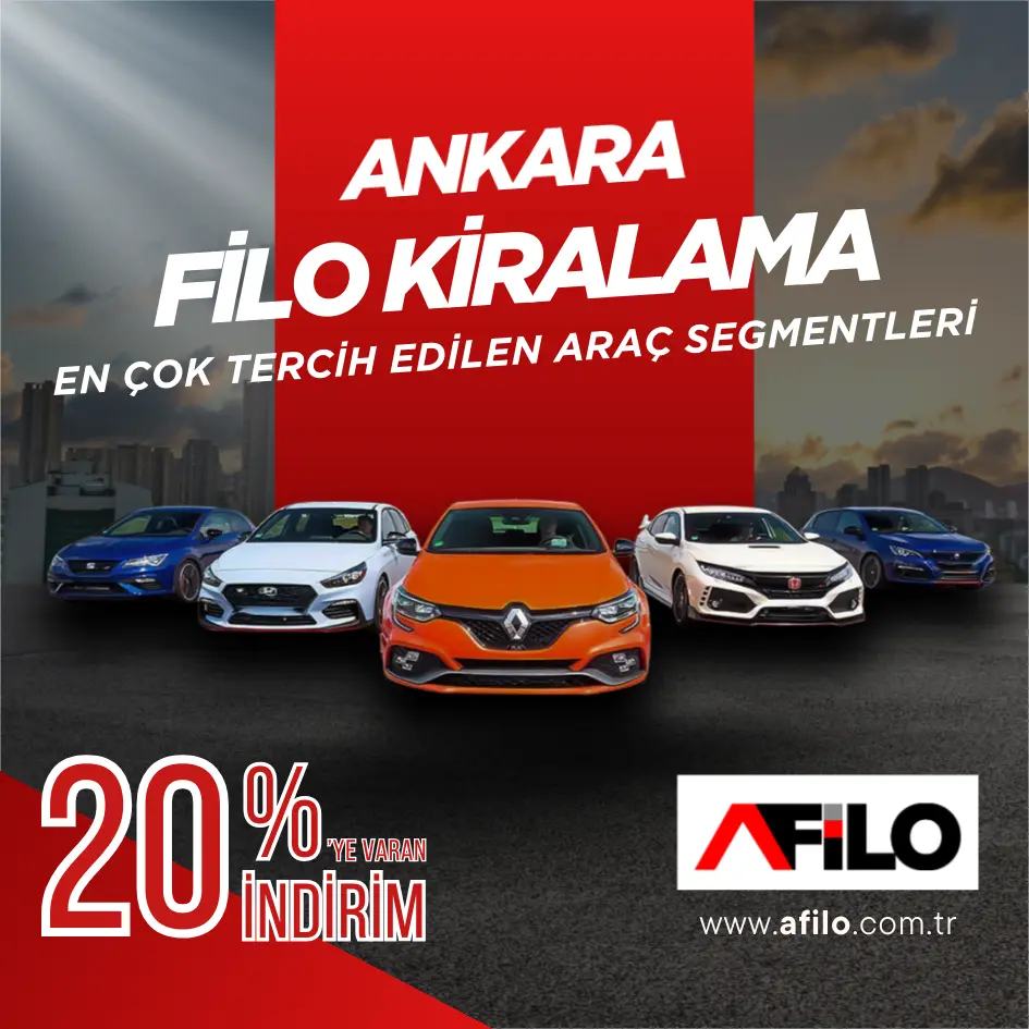 Ankara filo kiralama sektöründe en çok tercih edilen araç segmentleri