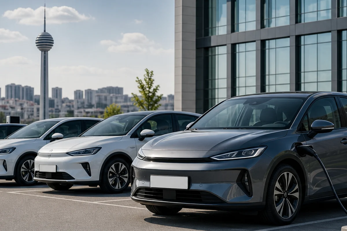 Ankara uzun dönem elektrikli araç kiralama için kurumsal filo aracı
